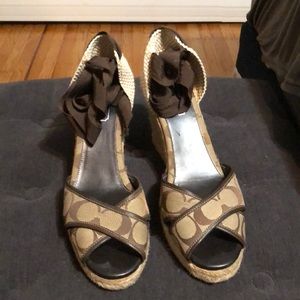 Coach sandals